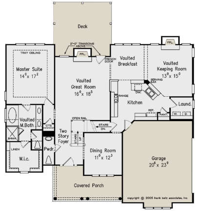 Main Floor for House Plan #8594-00292