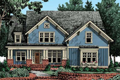 Country House Plan #8594-00293 Elevation Photo