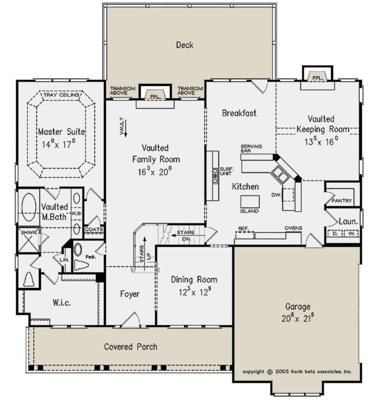 House Plan House Plan #22457 Drawing 1