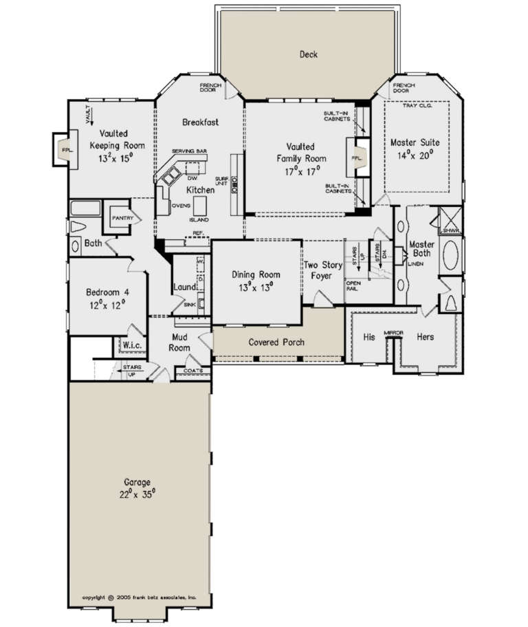 House Plan House Plan #22471 Drawing 1