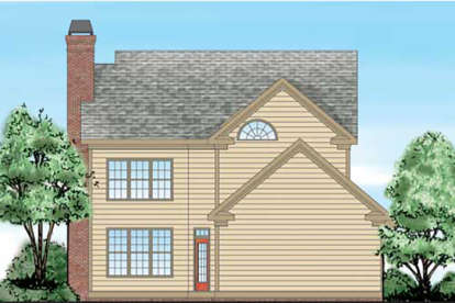 Traditional House Plan #8594-00296 Elevation Photo