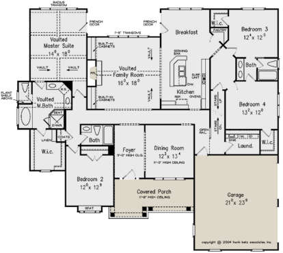 Main Floor for House Plan #8594-00297