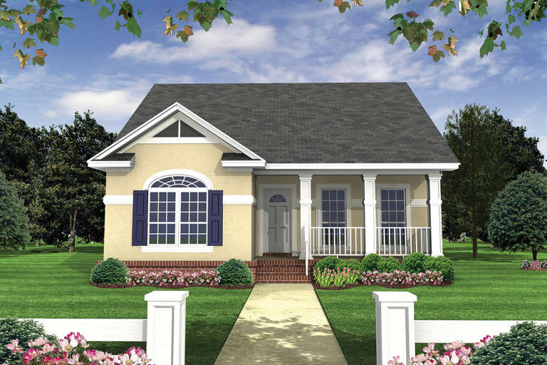 House Plan House Plan #22506 Front Elevation 