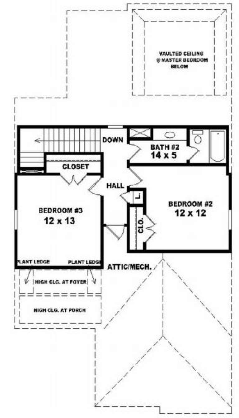 House Plan House Plan #2251 Drawing 2