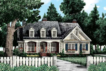 Traditional House Plan #8594-00299 Elevation Photo