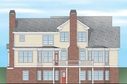 Traditional House Plan #8594-00299 Elevation Photo