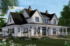 Modern Farmhouse House Plan #098-00316 Elevation Photo