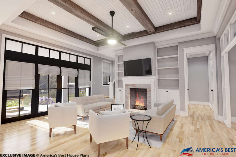 Modern Farmhouse House Plan #098-00316 Additional Photo
