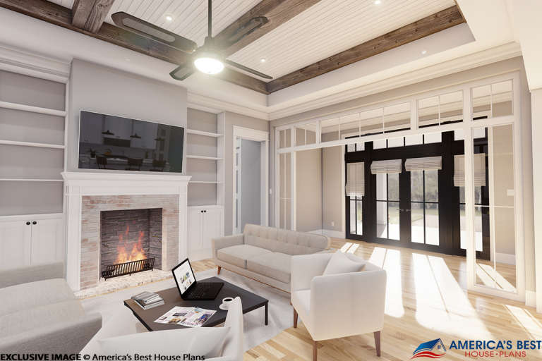 Modern Farmhouse House Plan #098-00316 Additional Photo
