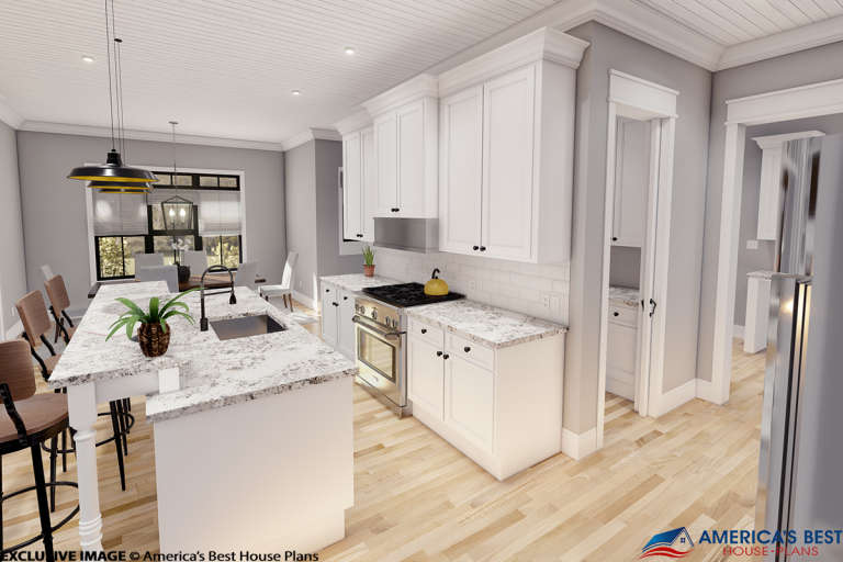Modern Farmhouse House Plan #098-00316 Additional Photo