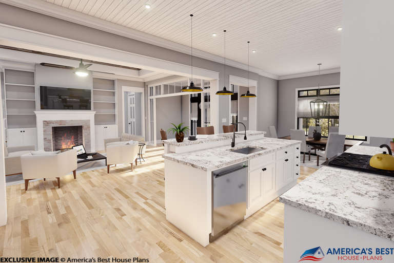 Modern Farmhouse House Plan #098-00316 Additional Photo