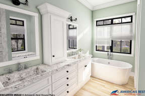 Modern Farmhouse House Plan #098-00316 Additional Photo