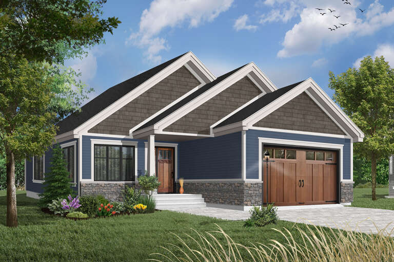 House Plan House Plan #22569 Front Elevation 