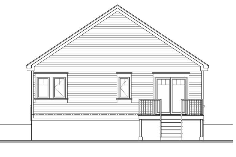 Craftsman House Plan #034-01212 Elevation Photo