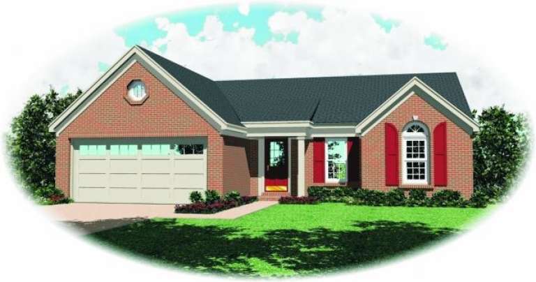 House Plan House Plan #2261 Front Elevation
