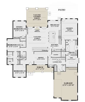 Main Floor for House Plan #6849-00076