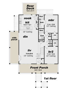 Main Floor for House Plan #940-00163