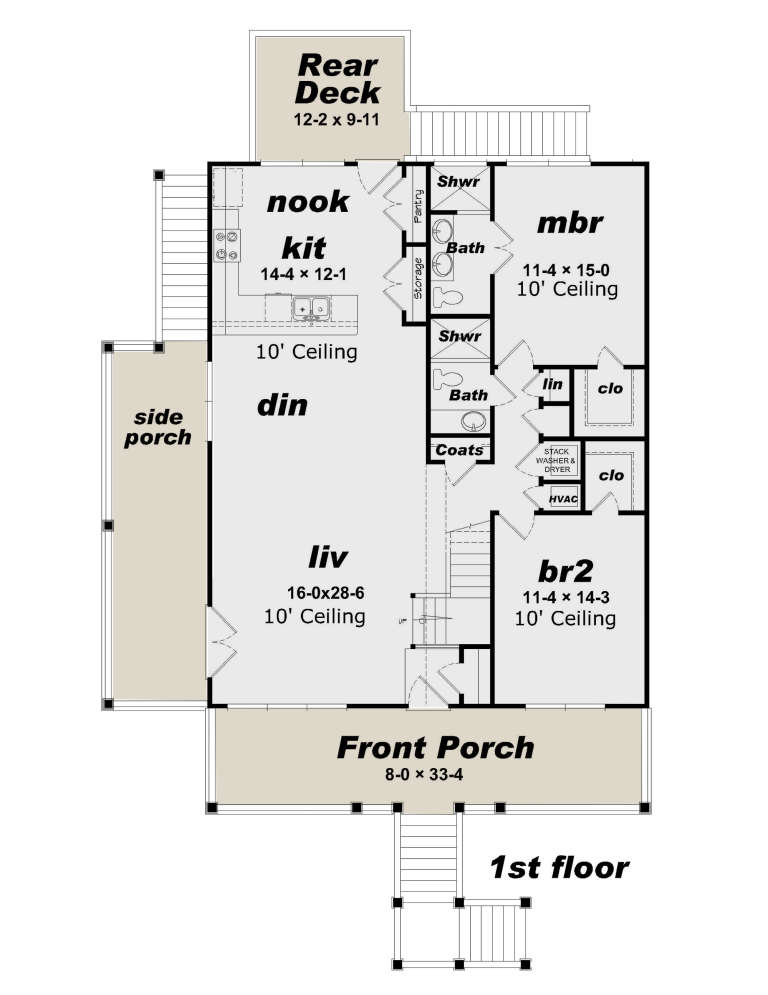 House Plan House Plan #22639 Drawing 1