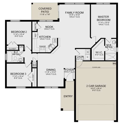 Main Floor for House Plan #3978-00218
