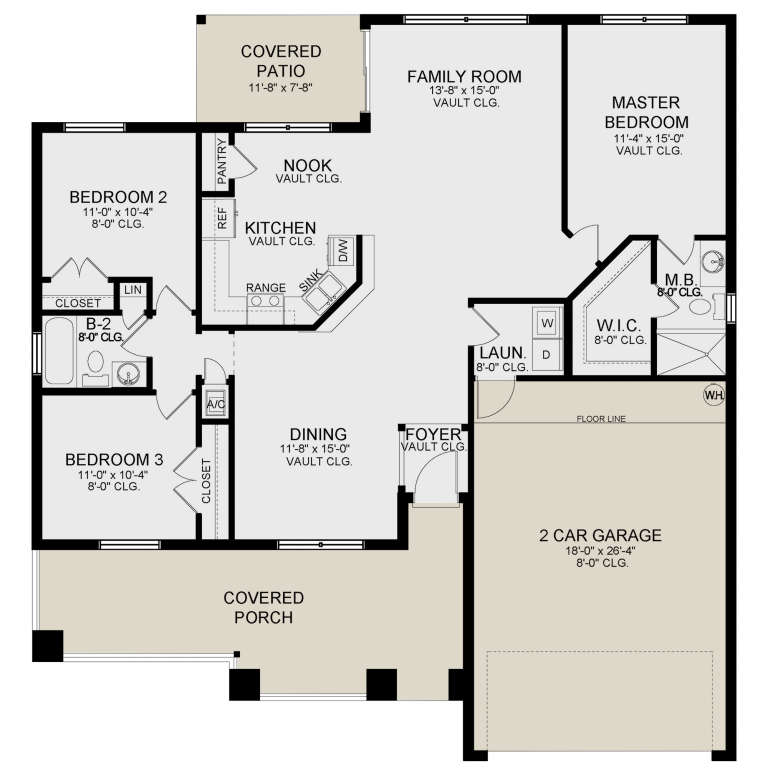 House Plan House Plan #22660 Drawing 1