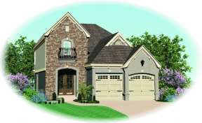 Traditional House Plan #053-00137 Elevation Photo