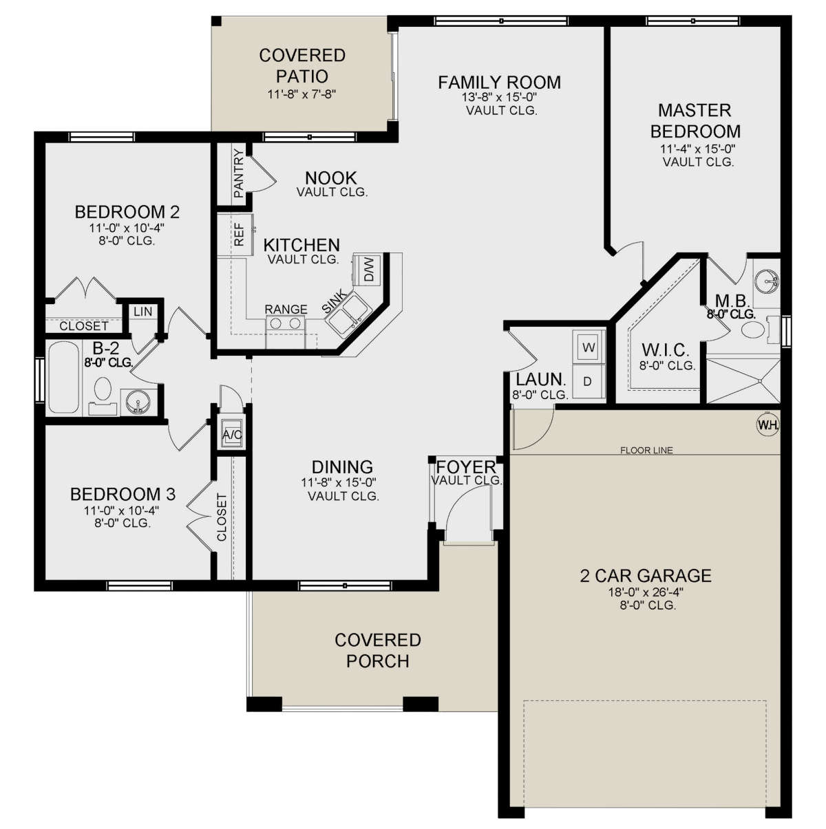 Main Floor for House Plan #3978-00222