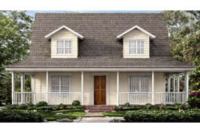 Country House Plan #033-00036 Elevation Photo