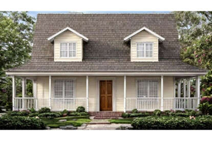 Country House Plan #033-00036 Elevation Photo