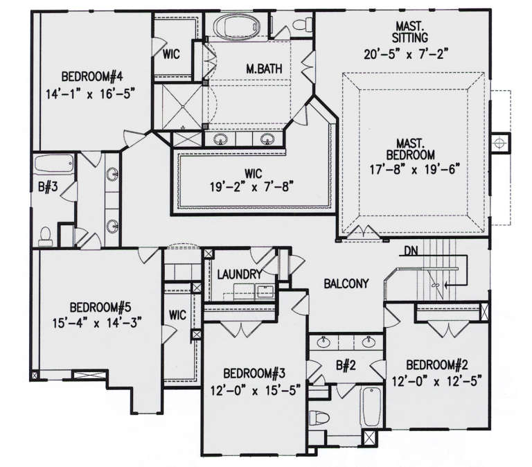 House Plan House Plan #22723 Drawing 2