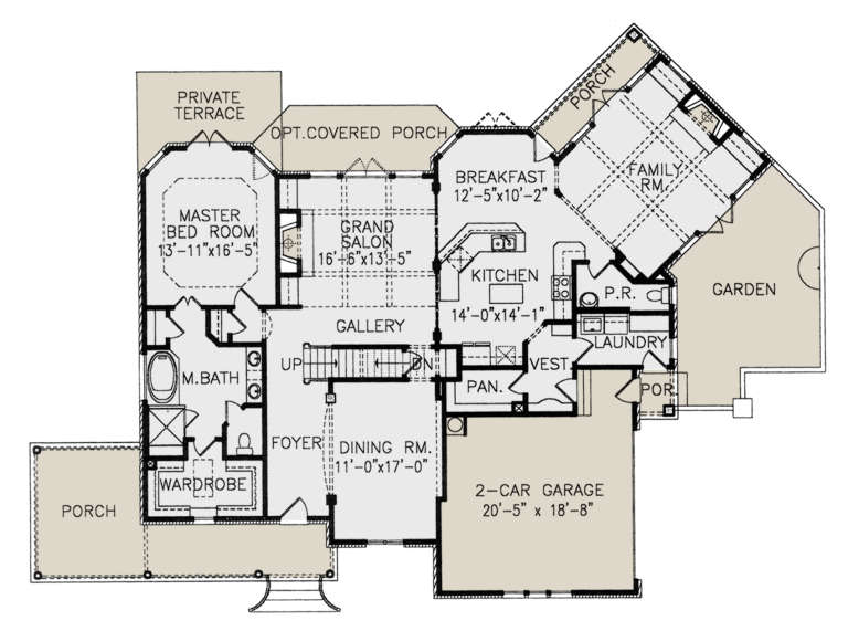 House Plan House Plan #22730 Drawing 1