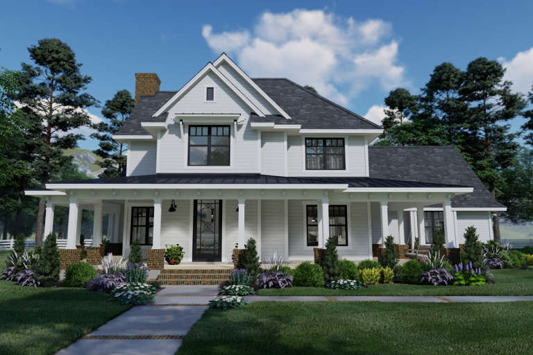 House Plan House Plan #22737 Front Elevation 
