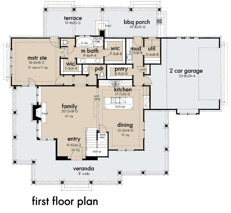 House Plan House Plan #22737 Drawing 1