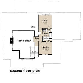 Second Floor for House Plan #9401-00101