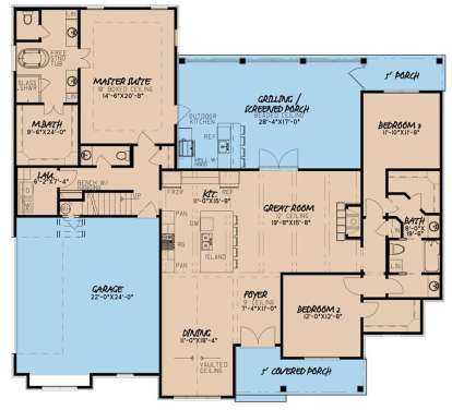 Main Floor for House Plan #8318-00122