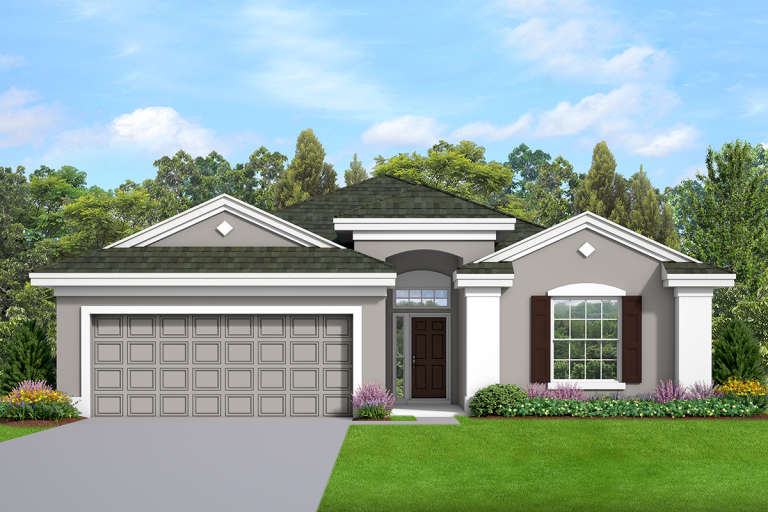 House Plan House Plan #22779 Front Elevation 