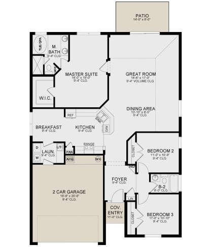 Main Floor for House Plan #3978-00226