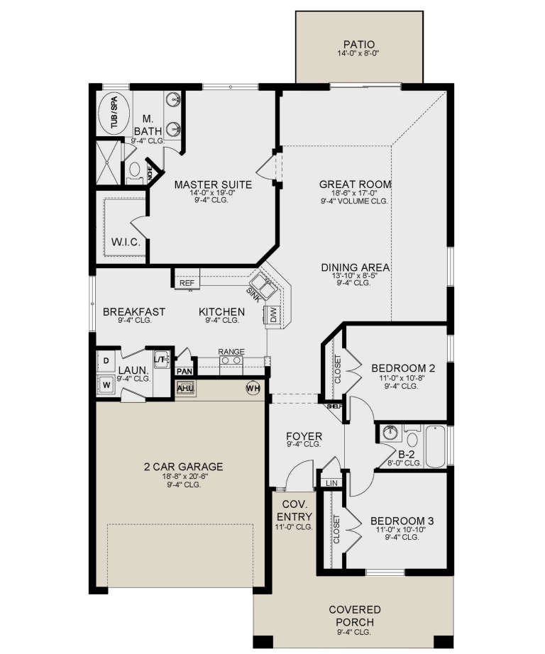 House Plan House Plan #22786 Drawing 1