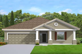 Ranch House Plan #3978-00228 Elevation Photo
