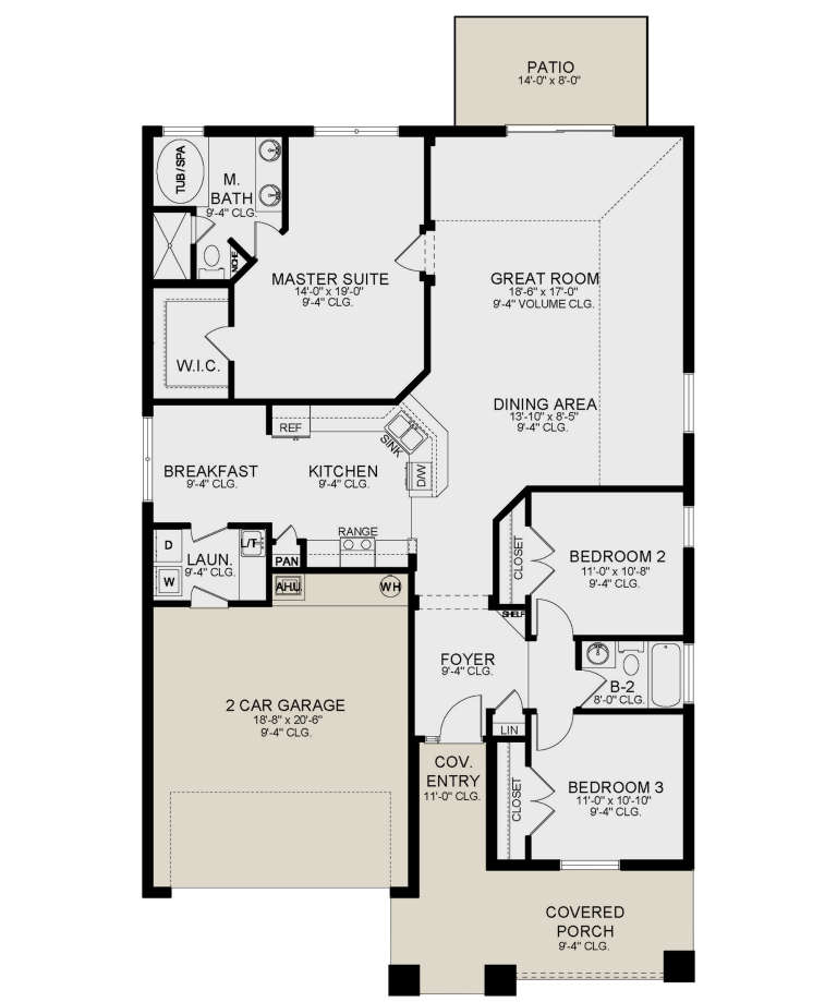 House Plan House Plan #22793 Drawing 1