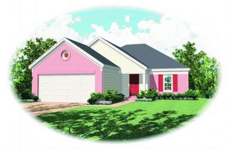 House Plan House Plan #2280 Front Elevation