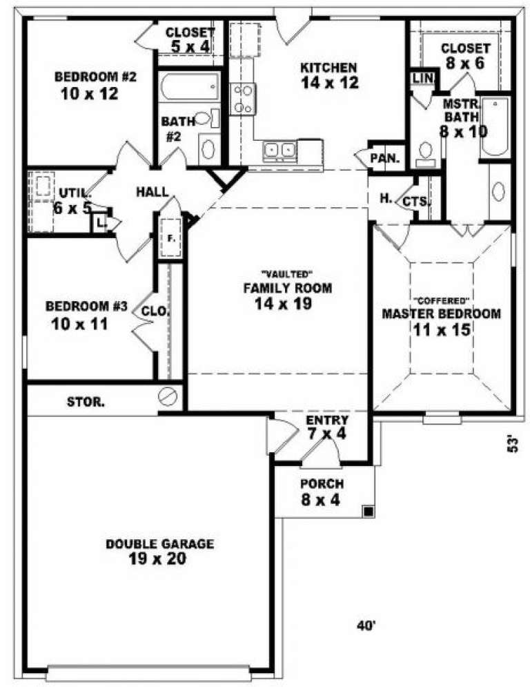 House Plan House Plan #2280 Drawing 1