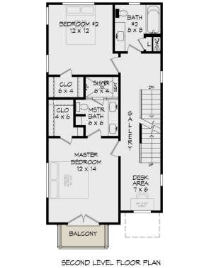 Second Floor for House Plan #940-00165