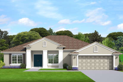 Ranch House Plan #3978-00238 Elevation Photo