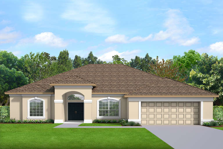 House Plan House Plan #22891 Front Elevation 