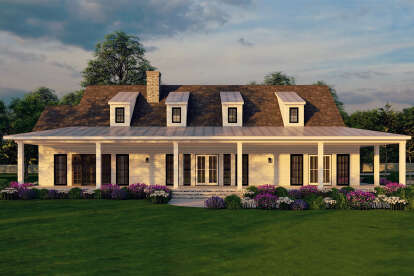 Modern Farmhouse House Plan #699-00244 Elevation Photo