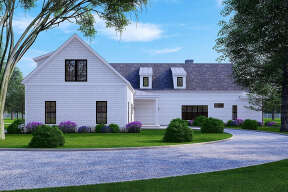 Modern Farmhouse House Plan #699-00244 Elevation Photo