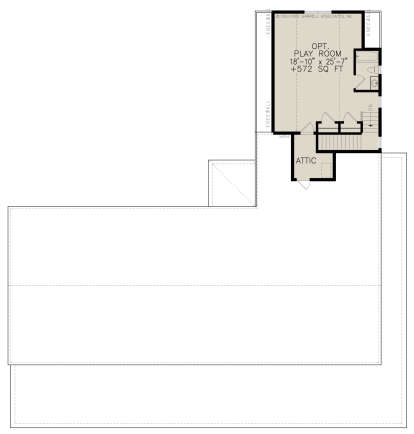 Bonus Room for House Plan #699-00244