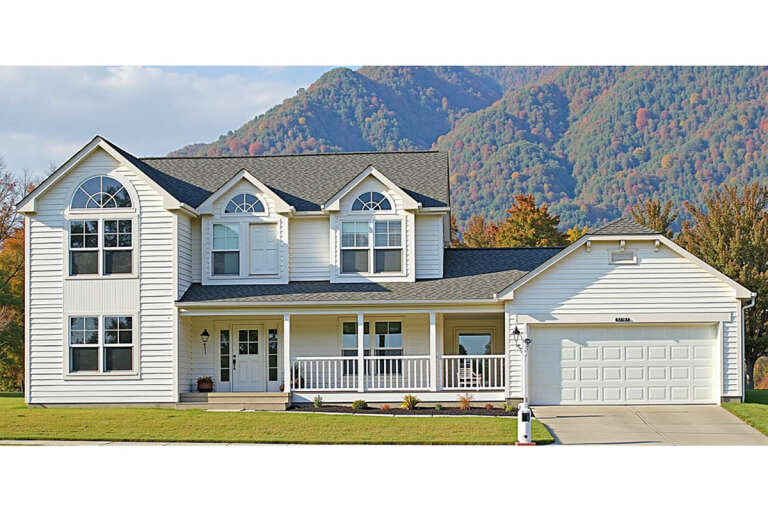 House Plan House Plan #229 Front Elevation