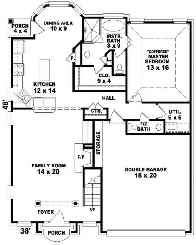 House Plan House Plan #2290 Drawing 1