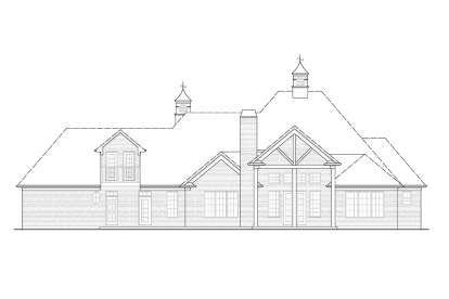 European House Plan #699-00245 Elevation Photo